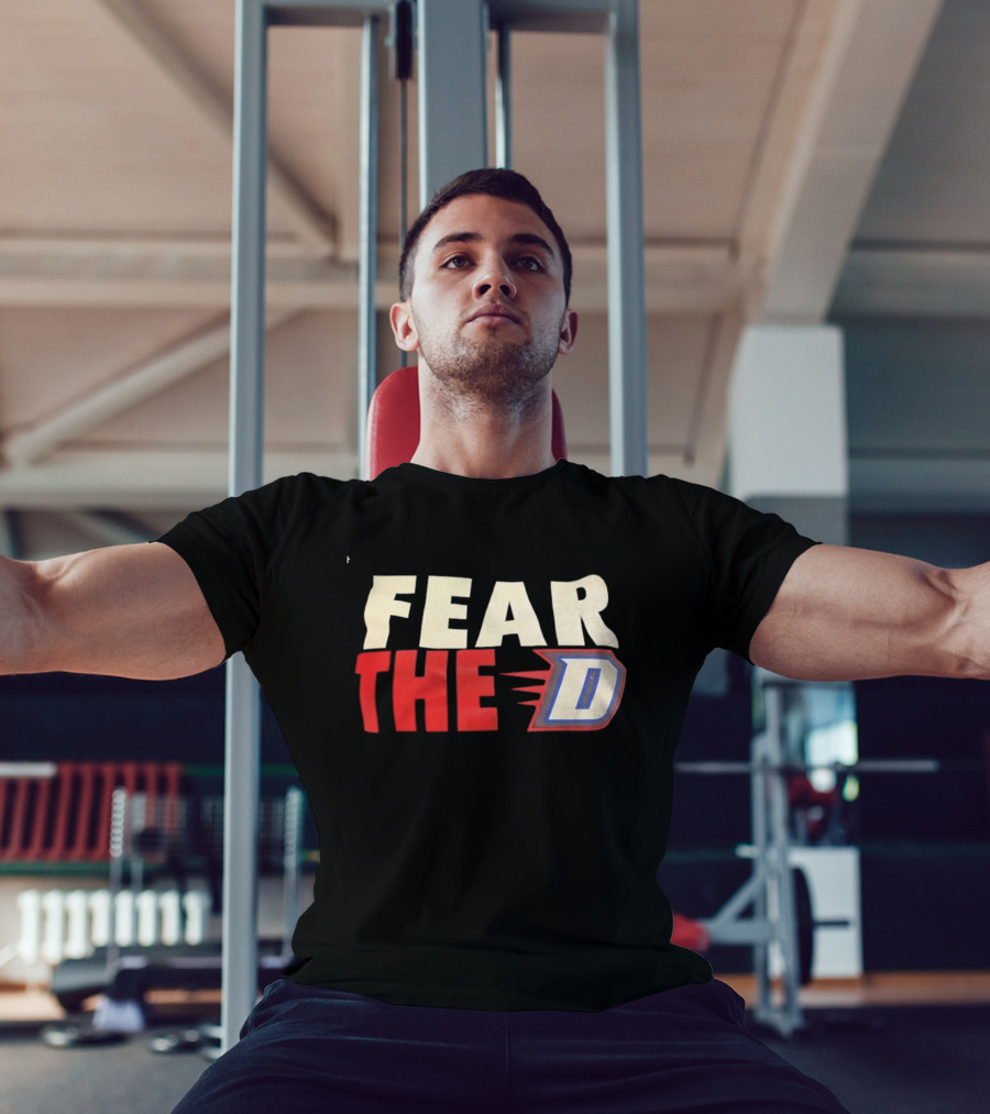 Fear The D DePaul Blue Demons Basketball Team Spirit T-Shirt