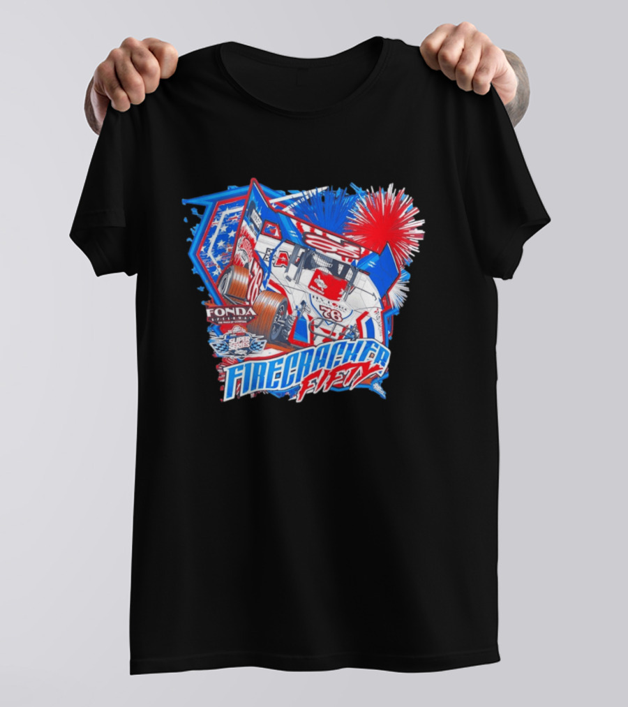 Firecracker Fifty 2026 Bob Hilbert Super Series Fonda Speedway Racing T-Shirt