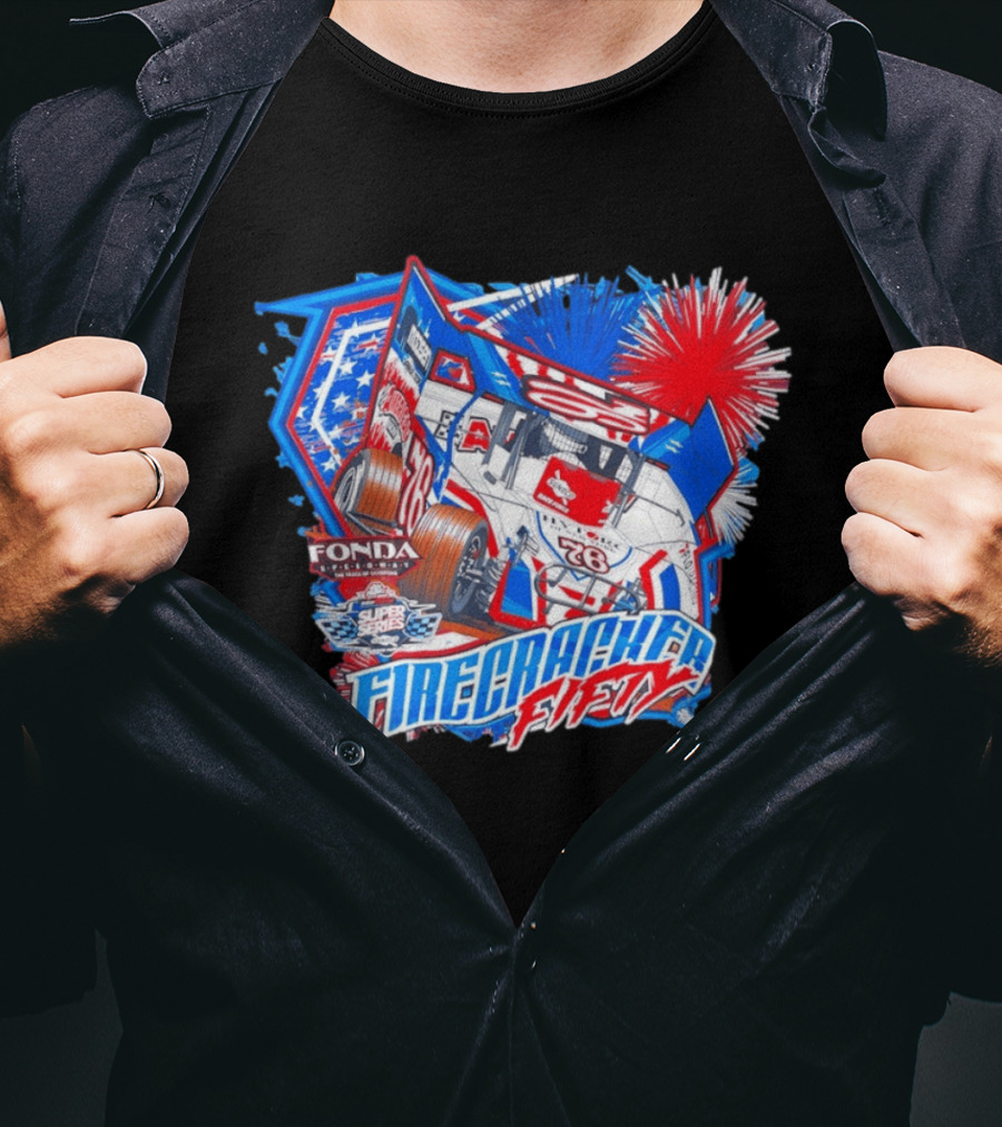 Firecracker Fifty 2026 Bob Hilbert Super Series Fonda Speedway Racing T-Shirt