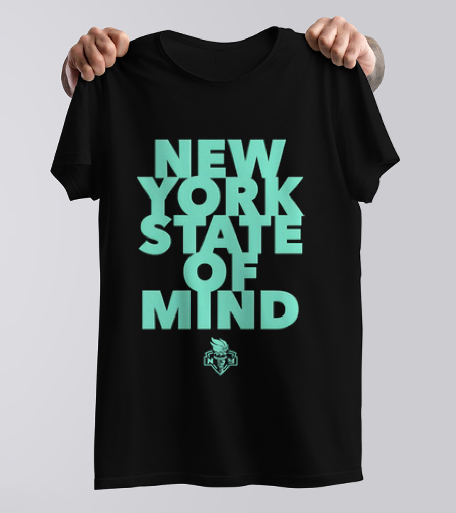 New York State Of Mind WNBA Liberty Basketball T-Shirt