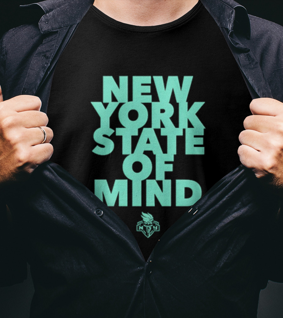New York State Of Mind WNBA Liberty Basketball T-Shirt