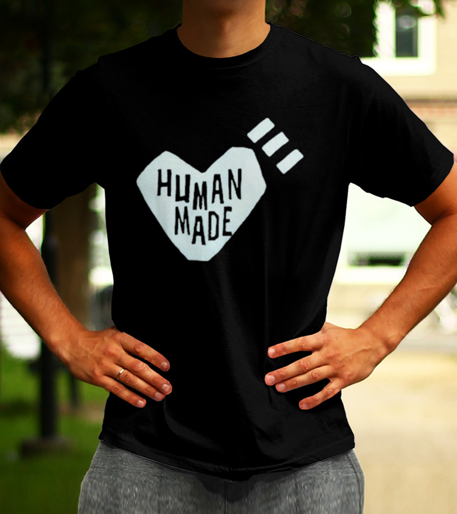 Ningensei Aizome Heart Human Made T-Shirt
