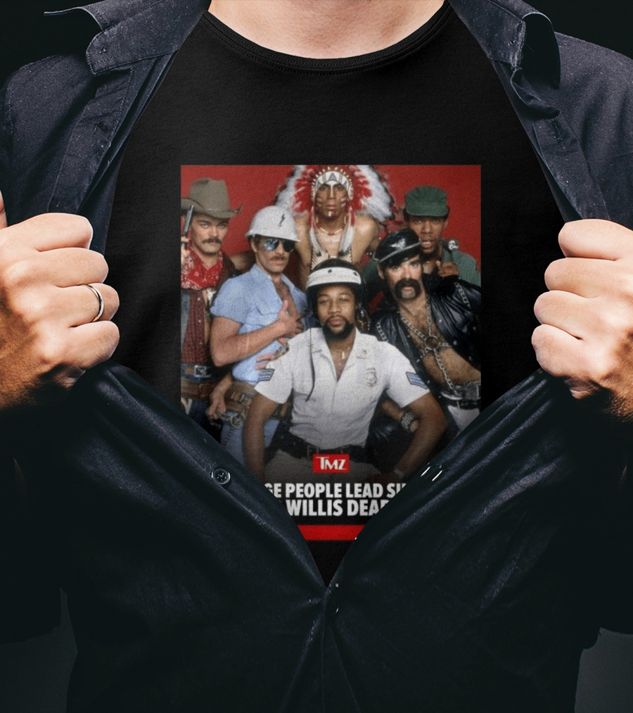 TMZ Village People Lead Singer Victor Willis Dead At 74 T-Shirt