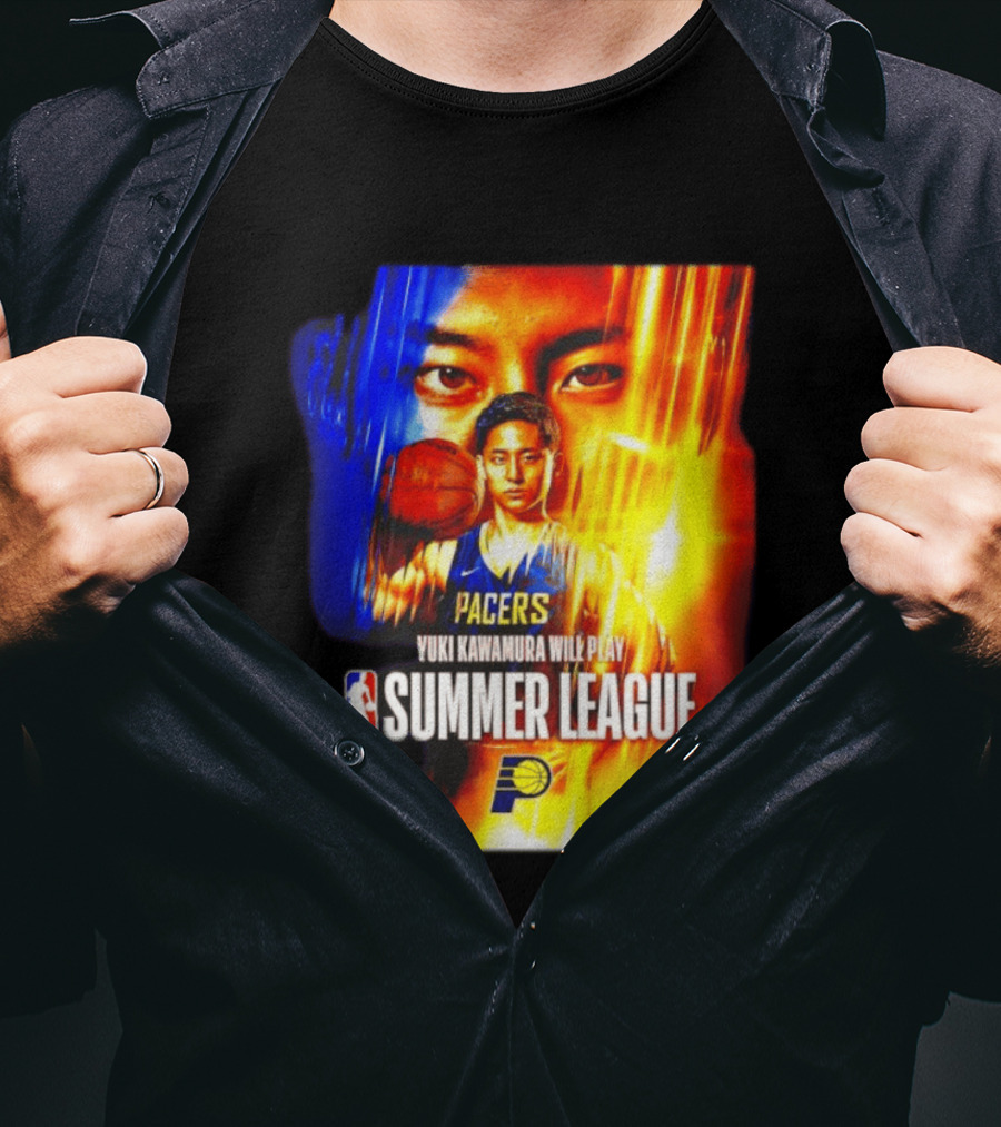 Yuki Kawamura Will Play Indiana Pacers NBA Summer League T-Shirt