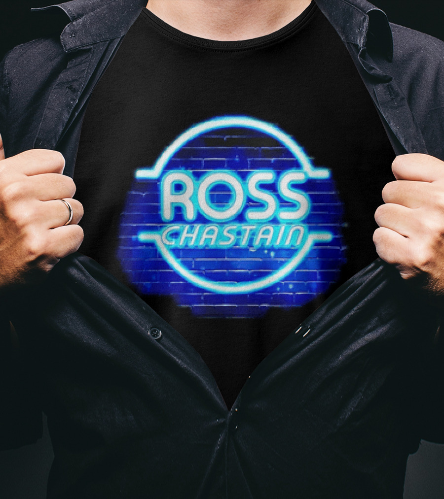 Ross Chastain 1 NASCAR 2026 Neon Light It Up T-Shirt
