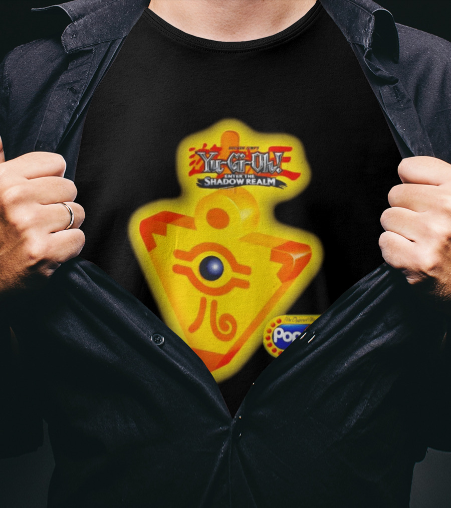 Shonen Jump Yu Gi Oh Enter The Shadow Realm Millennium Puzzle Popsicle T-Shirt