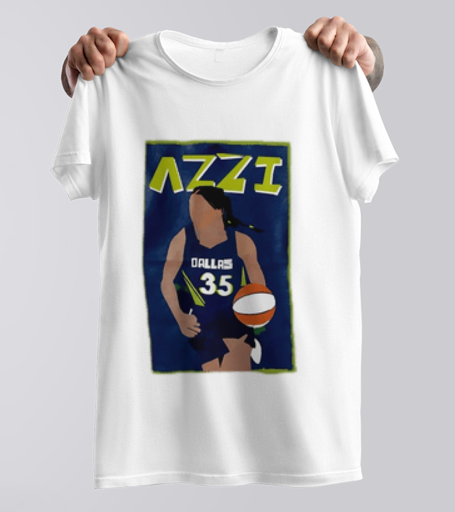 Azzi Fudd Dallas 35 Basketball WNBA 2026 Play Draft T-Shirt