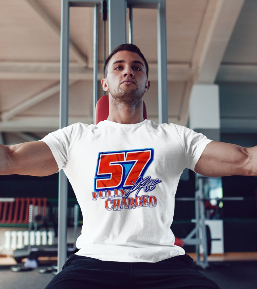 Kyle Larson 57 Fully Charged Hendrick Motorsports Racing Fan T-Shirt