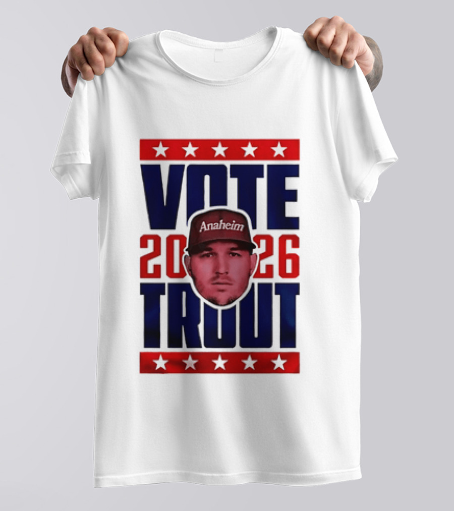 Vote Mike Trout Los Angeles Angels 2026 T-Shirt