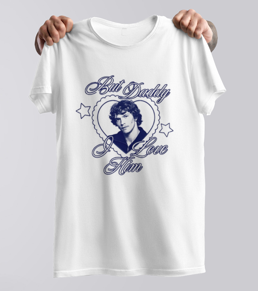 Matty Healy But Daddy I Love Him Heart Stars T-Shirt