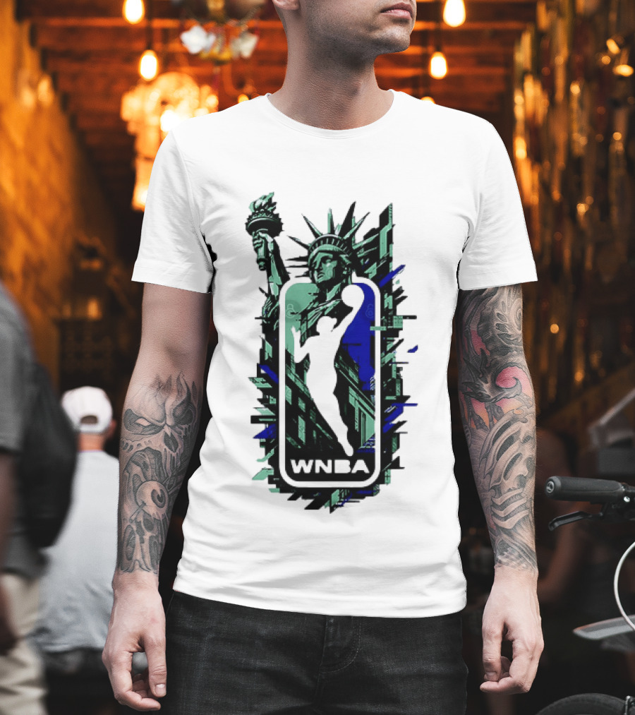 New York Liberty Statue Liberty Crown 2026 T-Shirt