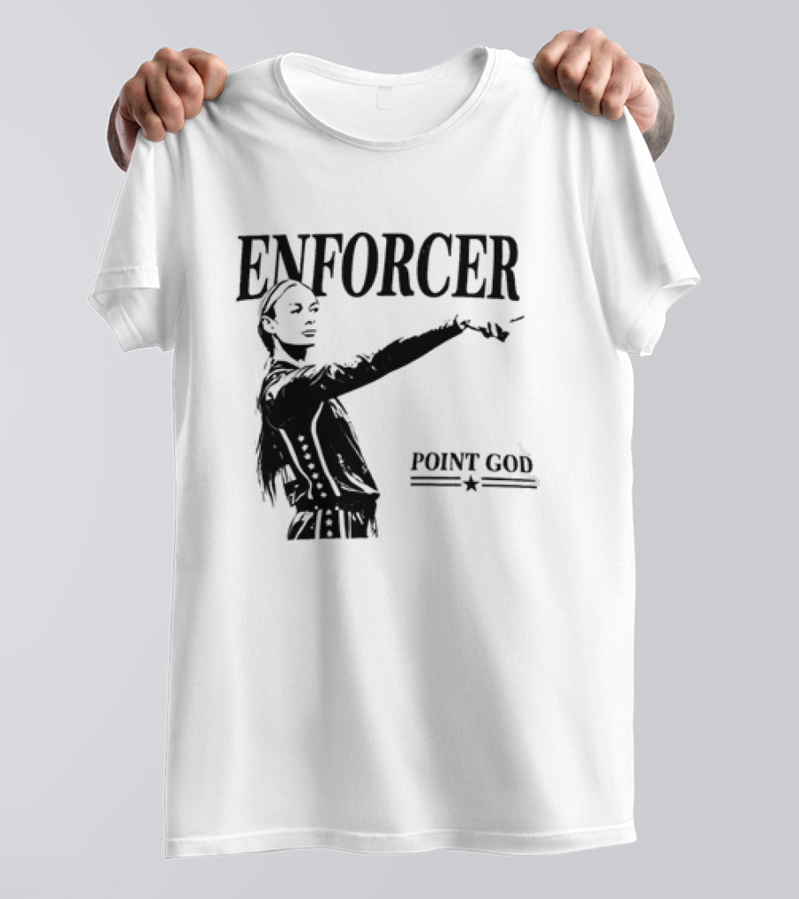 Indiana Fever Sophie Cunningham Enforcer Point God T-Shirt