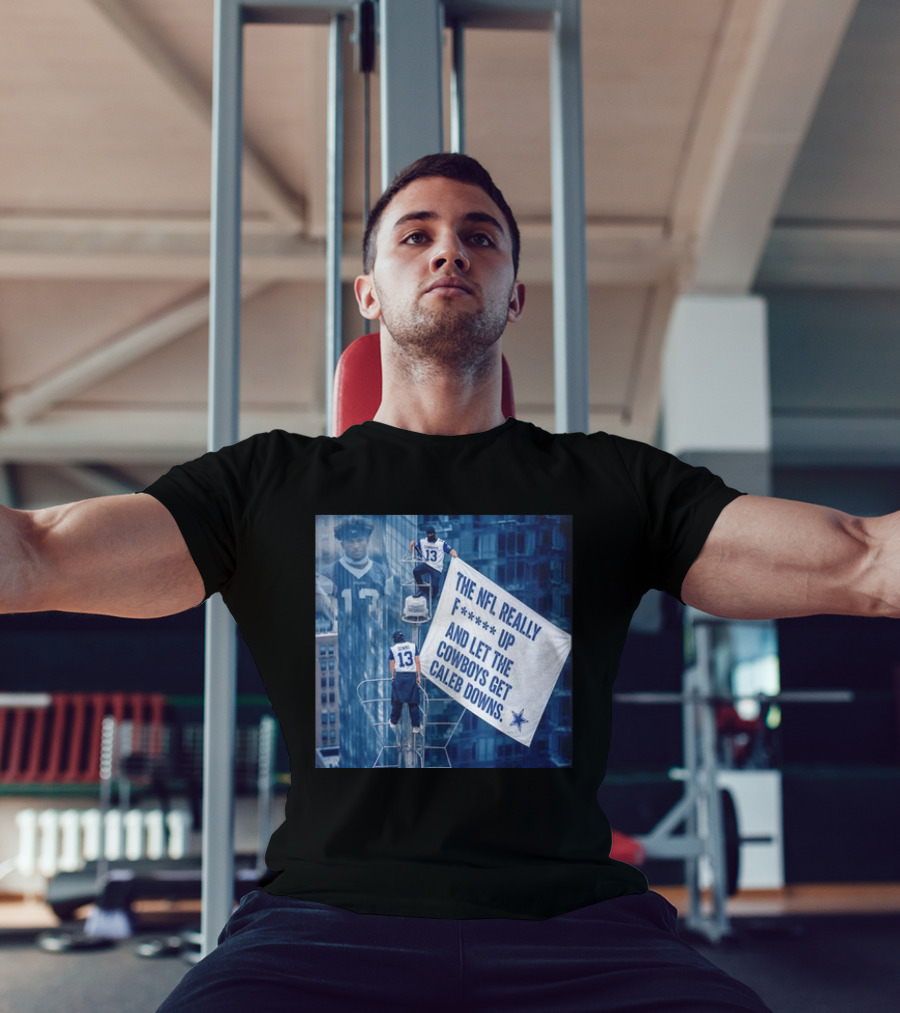 Caleb Downs The NFL Really F Up Let The Cowboys Get Cowboys Empire State Building T-Shirt