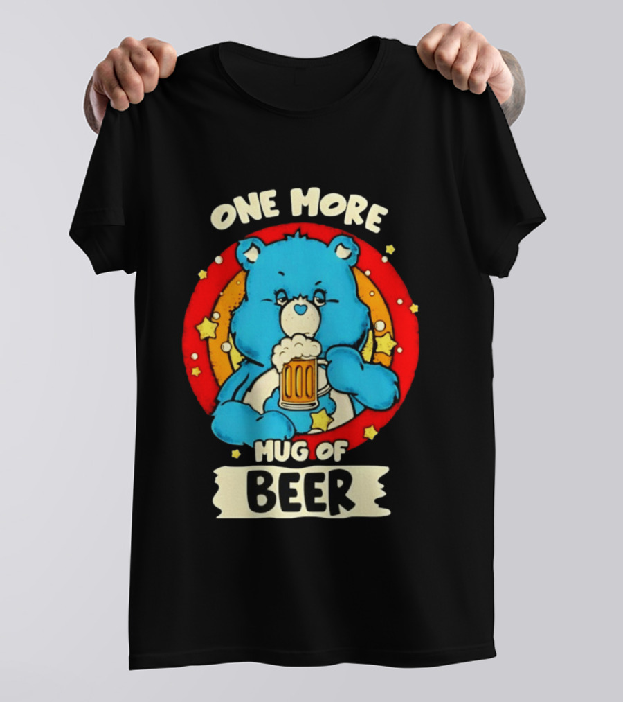 One More Of Beer Drinking Bear T-Shirt