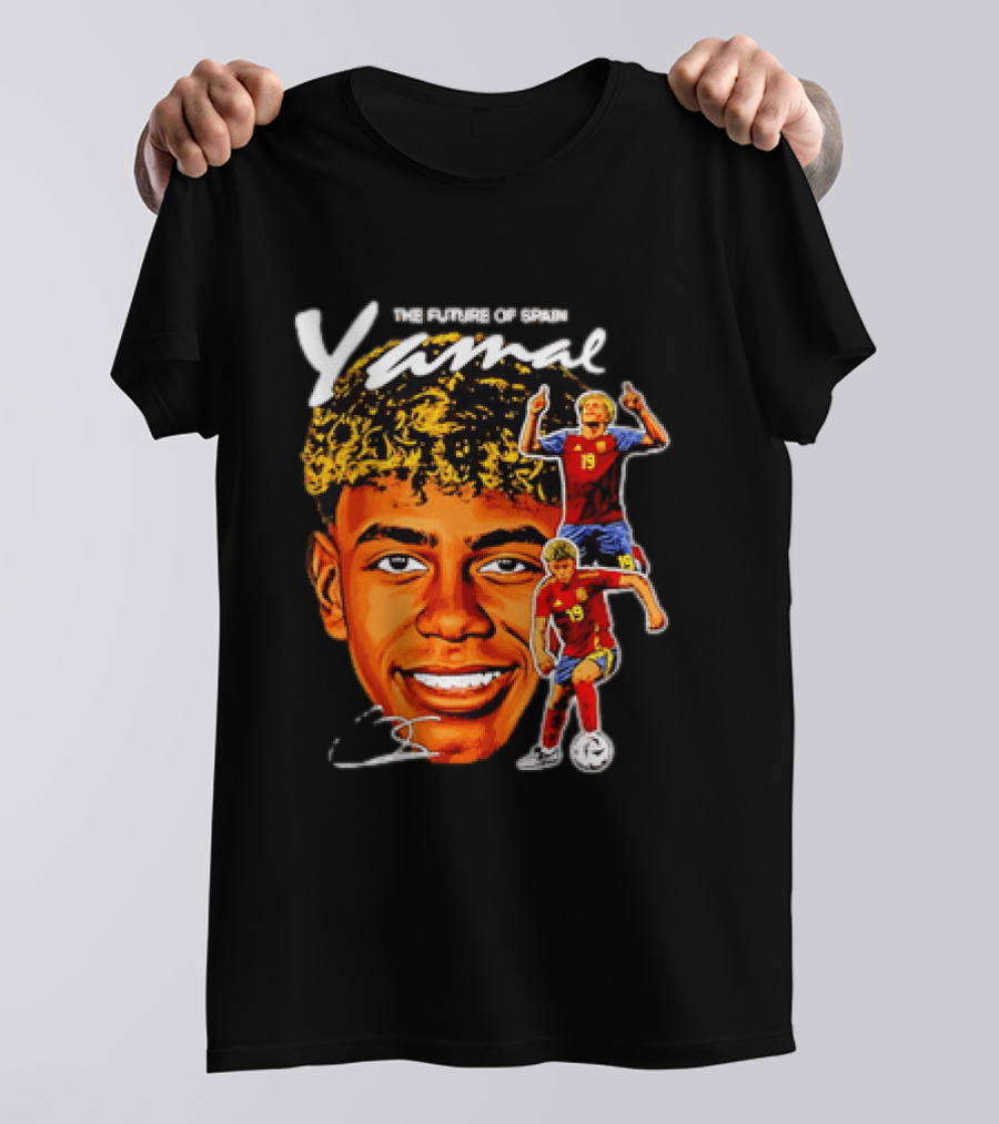 Lamine Yamal The Future Of Spain National Team Soccer Star T-Shirt