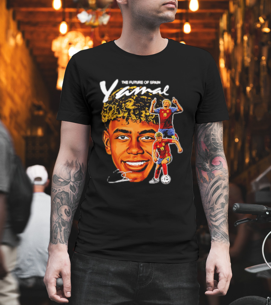 Lamine Yamal The Future Of Spain National Team Soccer Star T-Shirt