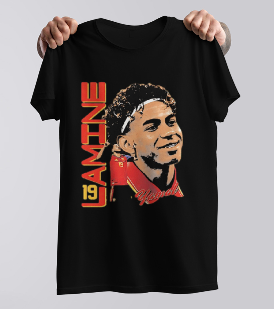 Lamine Yamal 19 Spain National Football Team T-Shirt