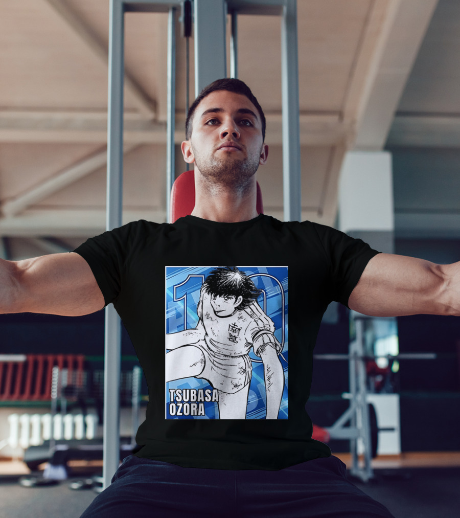 Tsubasa Ozora Nankatsu 10 Captain Tsubasa Anime Manga Series T-Shirt