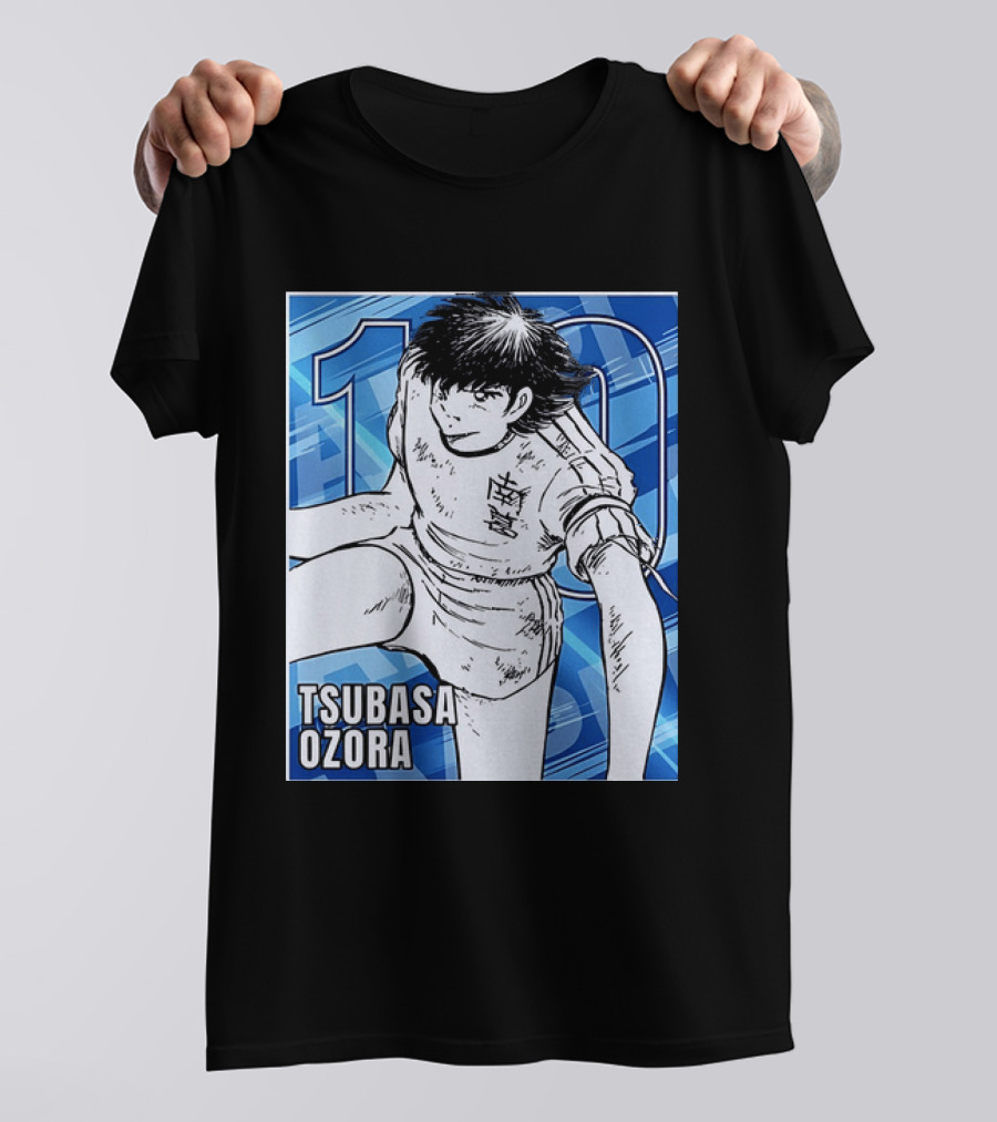 Tsubasa Ozora Nankatsu 10 Captain Tsubasa Anime Manga Series T-Shirt