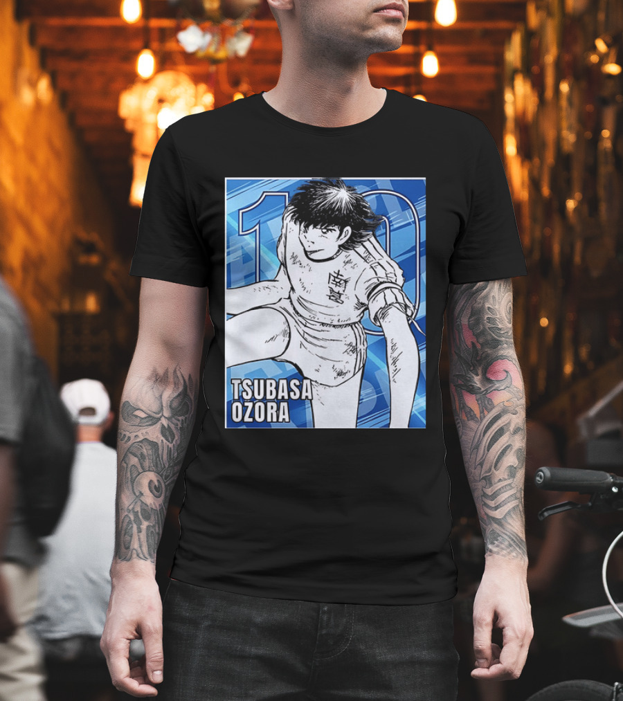 Tsubasa Ozora Nankatsu 10 Captain Tsubasa Anime Manga Series T-Shirt