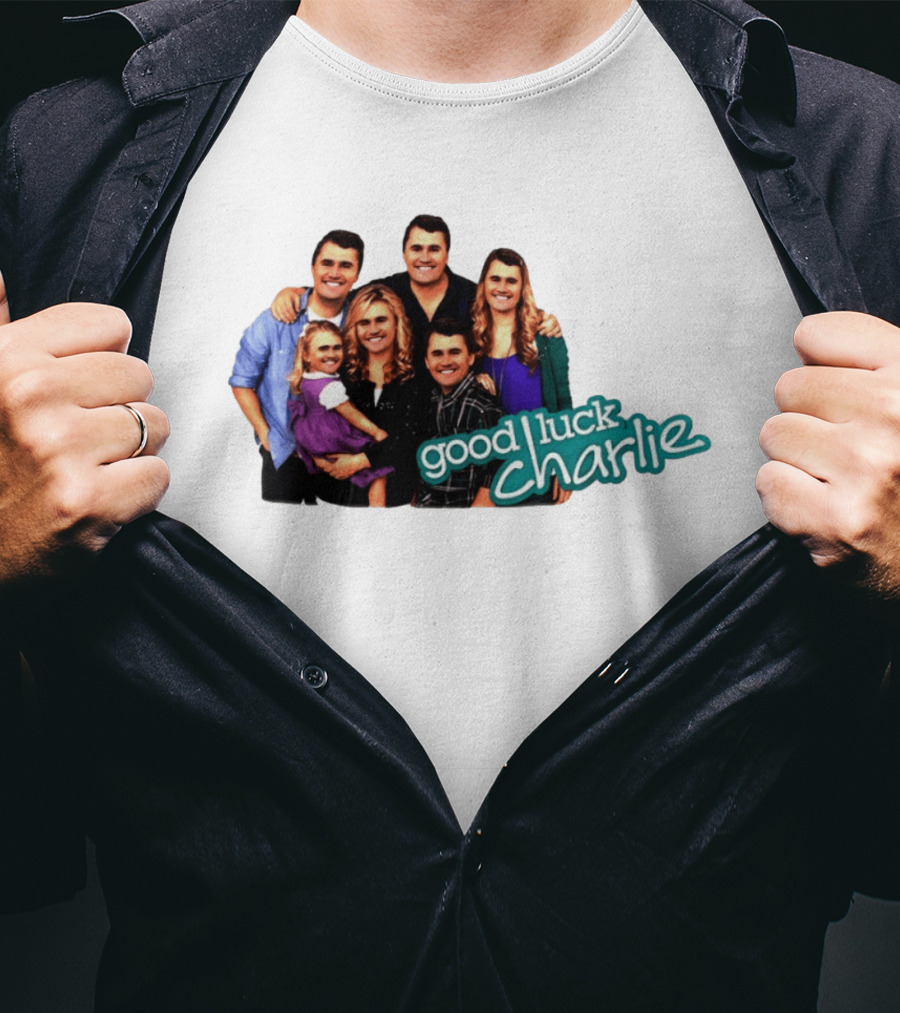 Good Luck Charlie Charlie Kirk Disney Channel T-Shirt