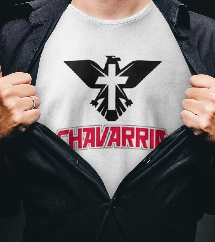 Karl Anthony Towns Chavarria Eagle Cross East Hampton T-Shirt