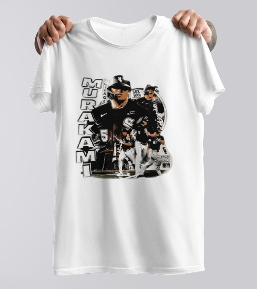 Munetaka Murakami Chicago White Sox Win Player Number 5 MLB T-Shirt