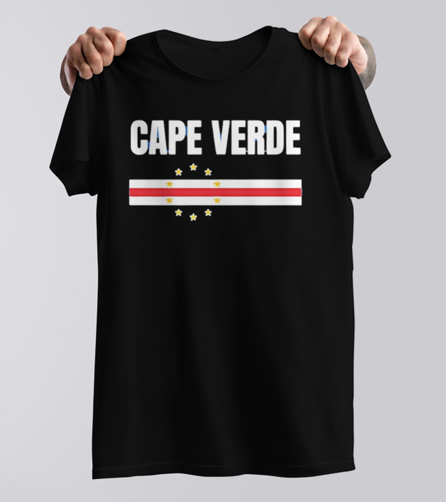 Cape Verde Flag Stars T-Shirt