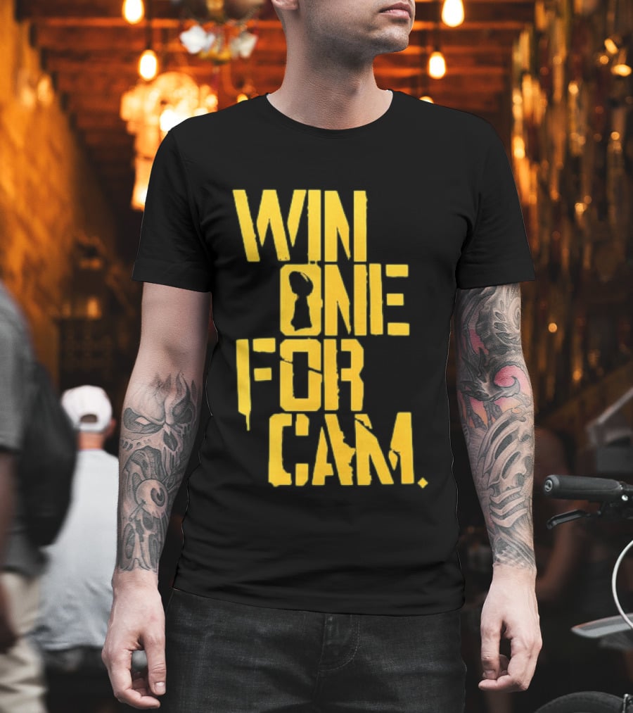 Pittsburgh Steelers Win One For Cam T-Shirt