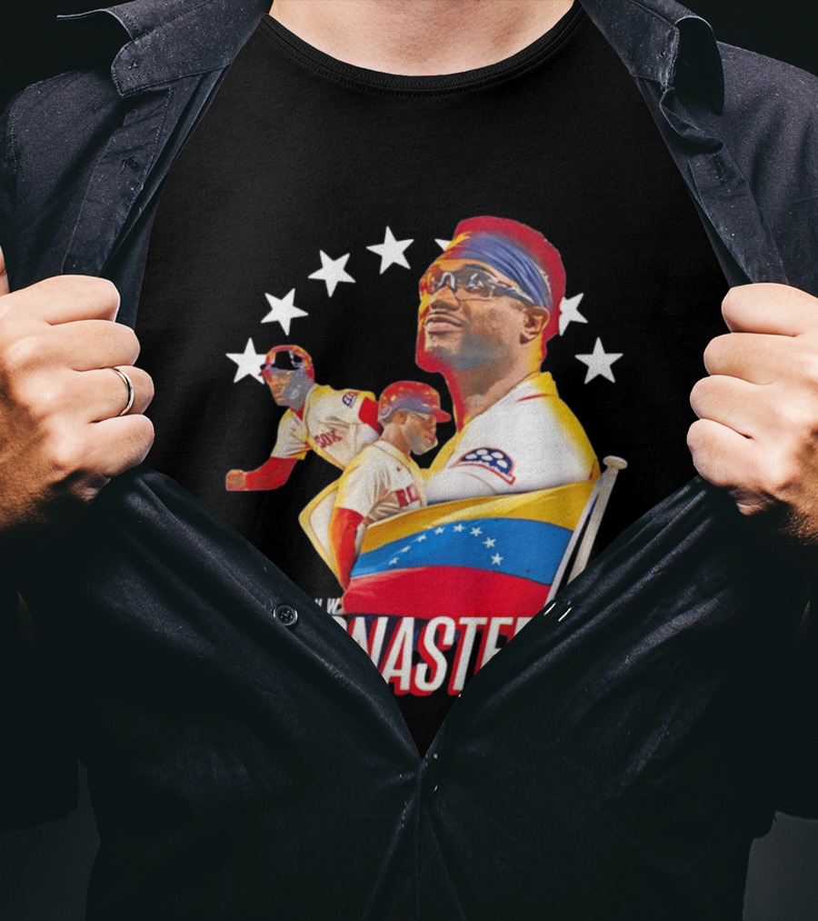 Venezuelan Pride Andruw Monasterio Red Sox Baseball Star T-Shirt
