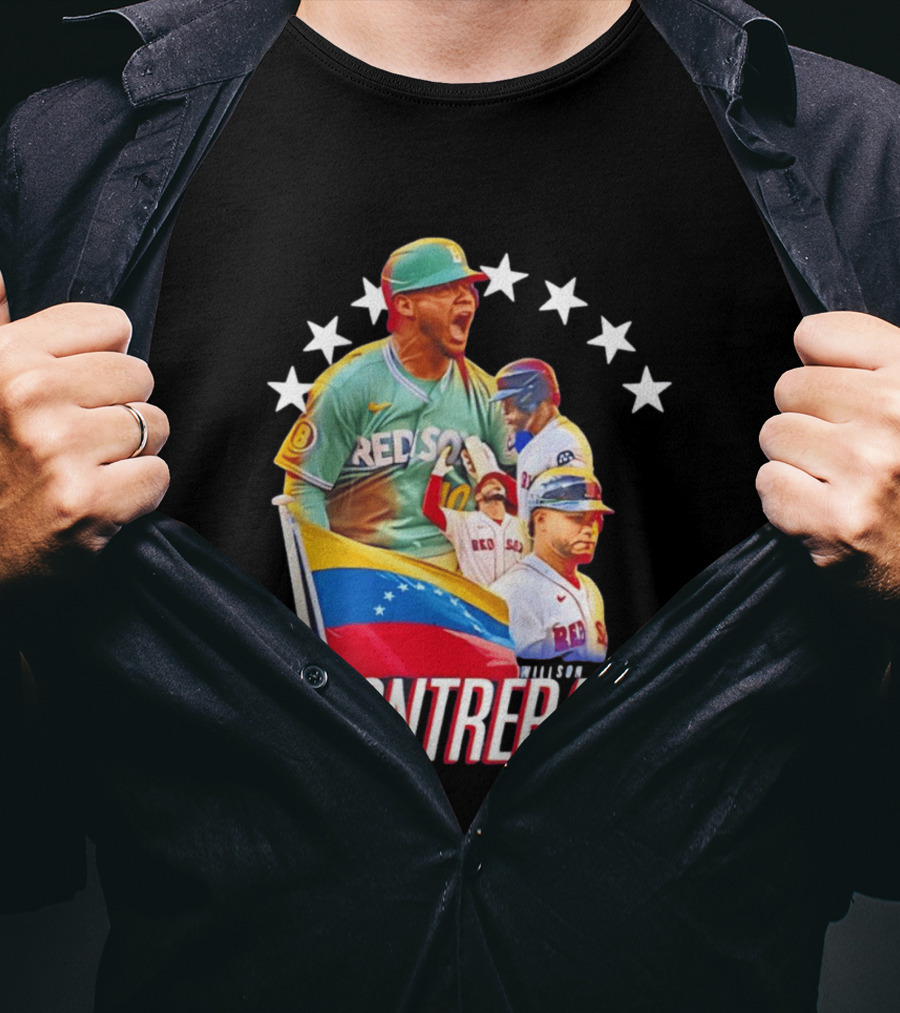 Venezuelan Baseball Pride Willson Contreras Red Sox Team Spirit T-Shirt