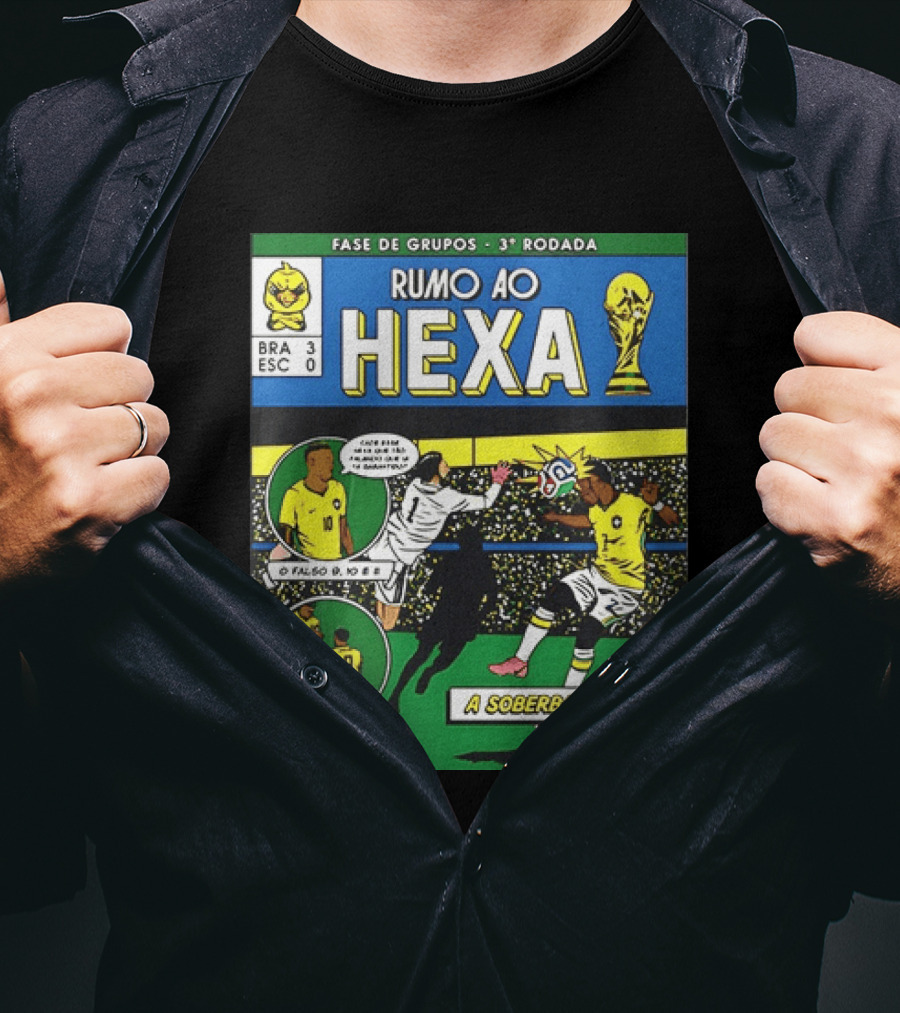 Vinicius Junior Brazil 2026 Rumo Ao Hexa Fase De Grupos O Garcom O Falso 9 A Soberba Voltou T-Shirt