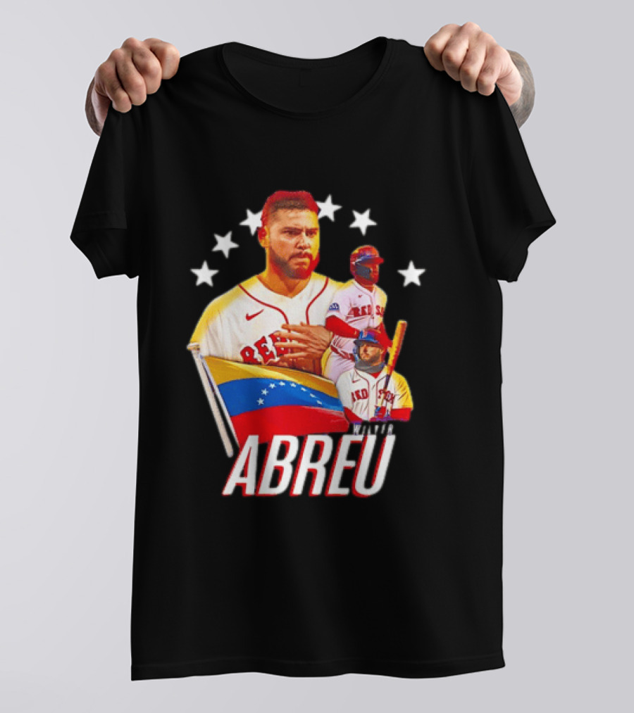 Wilyer Abreu Red Sox Venezuelan Baseball Star T-Shirt