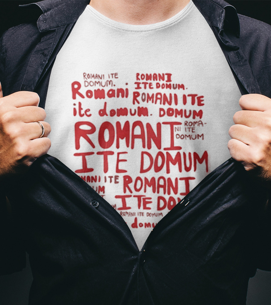 Monty Python Life Of Brian Romani Ite Domum T-Shirt
