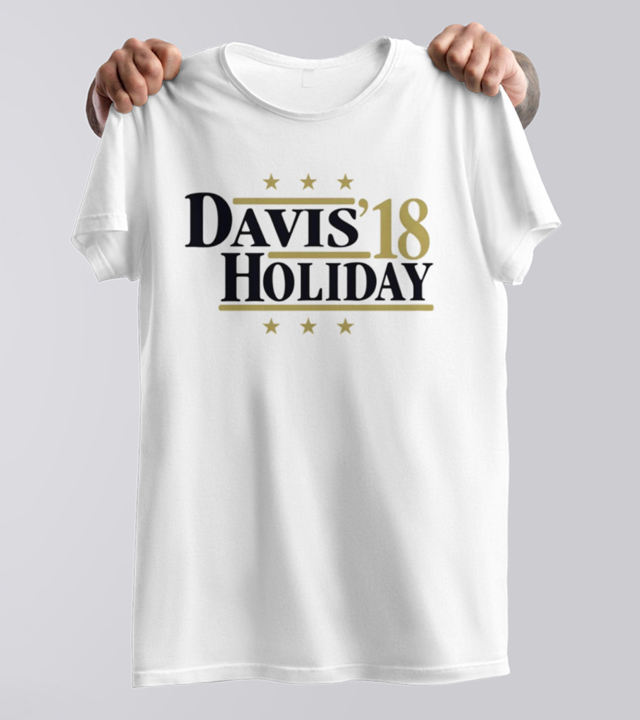 Davis Holiday '18 New Orleans Pelicans T-Shirt