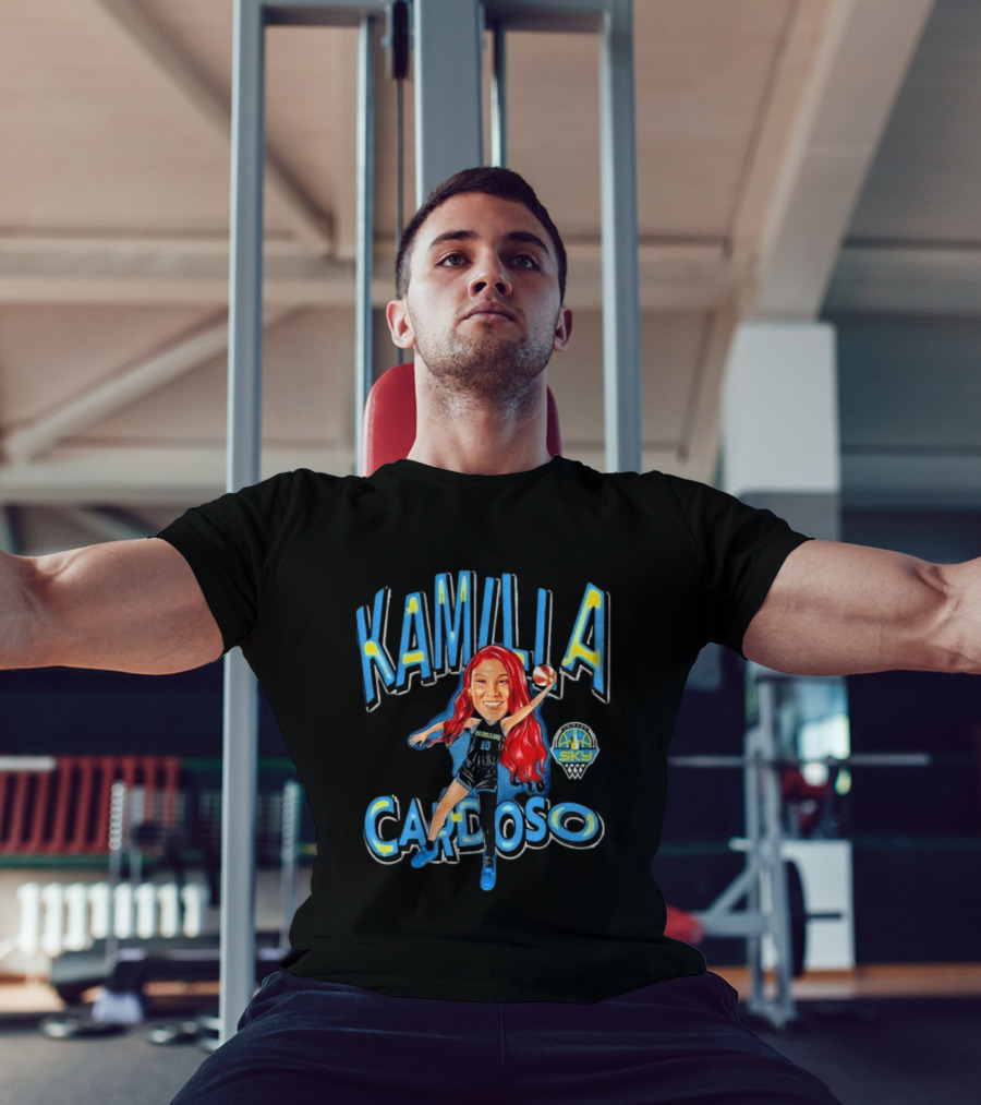 Kamilla Cardoso Chicago Sky Basketball T-Shirt