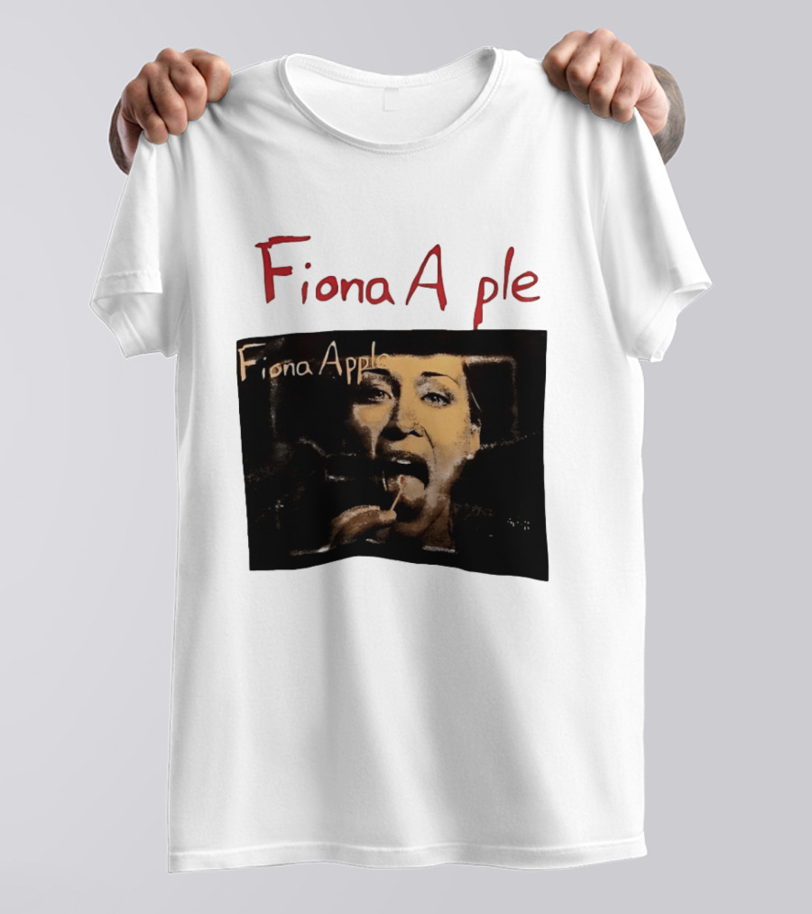 Fiona Apple Tour White Eating T-Shirt