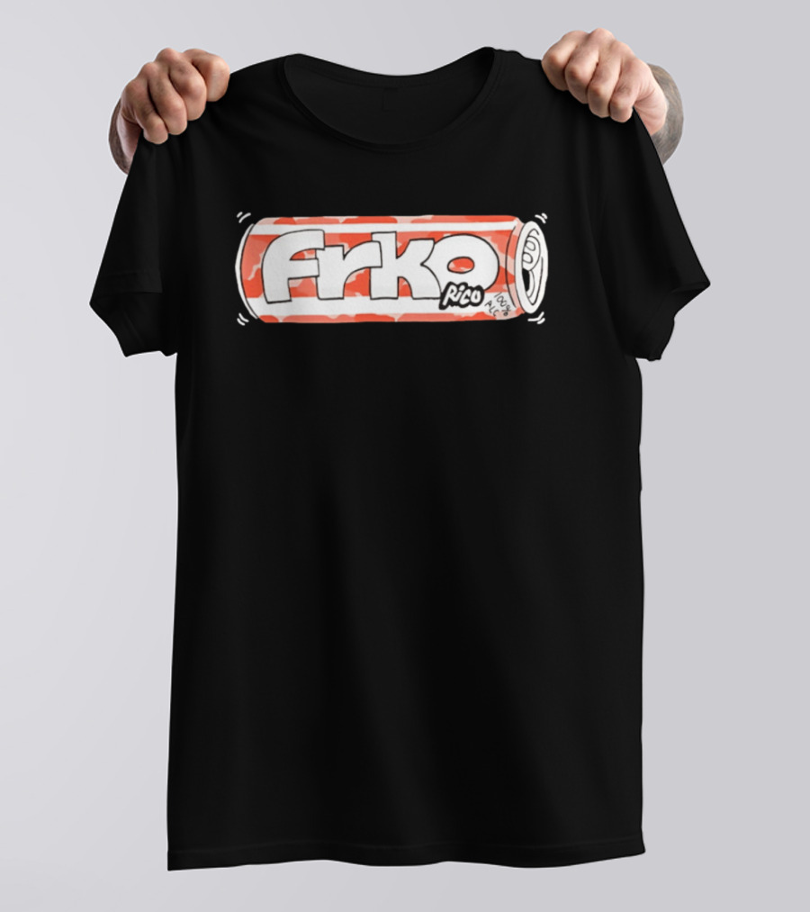 Frko Rico 100% PLC Soda Can Beverage Drink T-Shirt