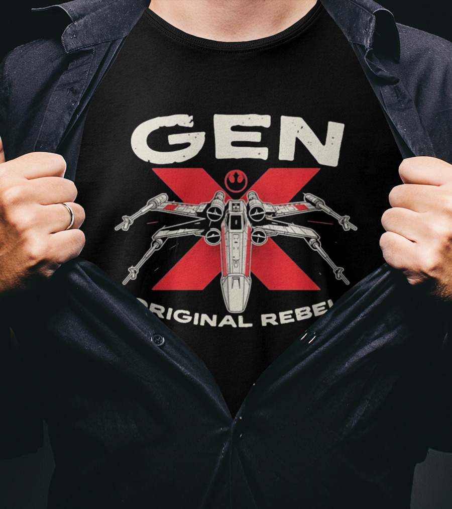 Gen X Original Rebel X Wing Starfighter T-Shirt