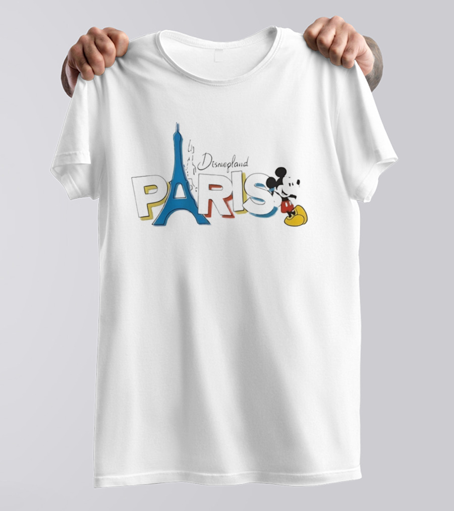 Kylie Kelce Disneyland Paris Mickey Mouse Eiffel Tower T-Shirt