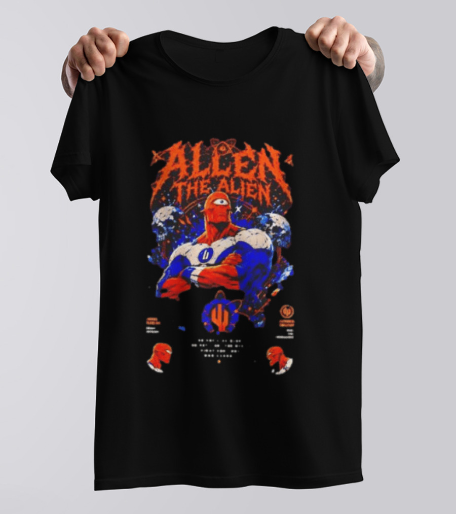 Allen The Alien Invincible Coalition Heroic Pledge To Justice T-Shirt