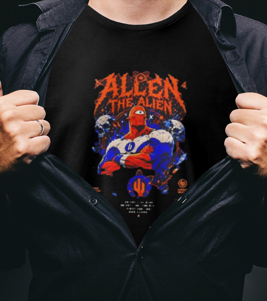Allen The Alien Invincible Coalition Heroic Pledge To Justice T-Shirt