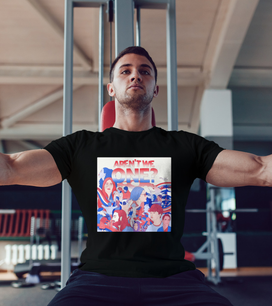 Aren't We One Colorful Community Unity Celebration T-Shirt