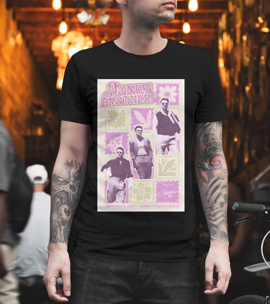 Jonas Brothers Concert Schottenstein Center November 8 2025 T-Shirt