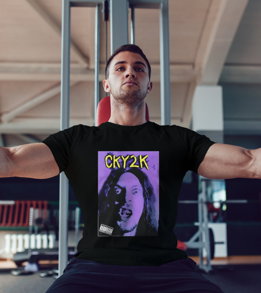 CKY2K Brandon DiCamillo Purple Cover Explicit Content T-Shirt