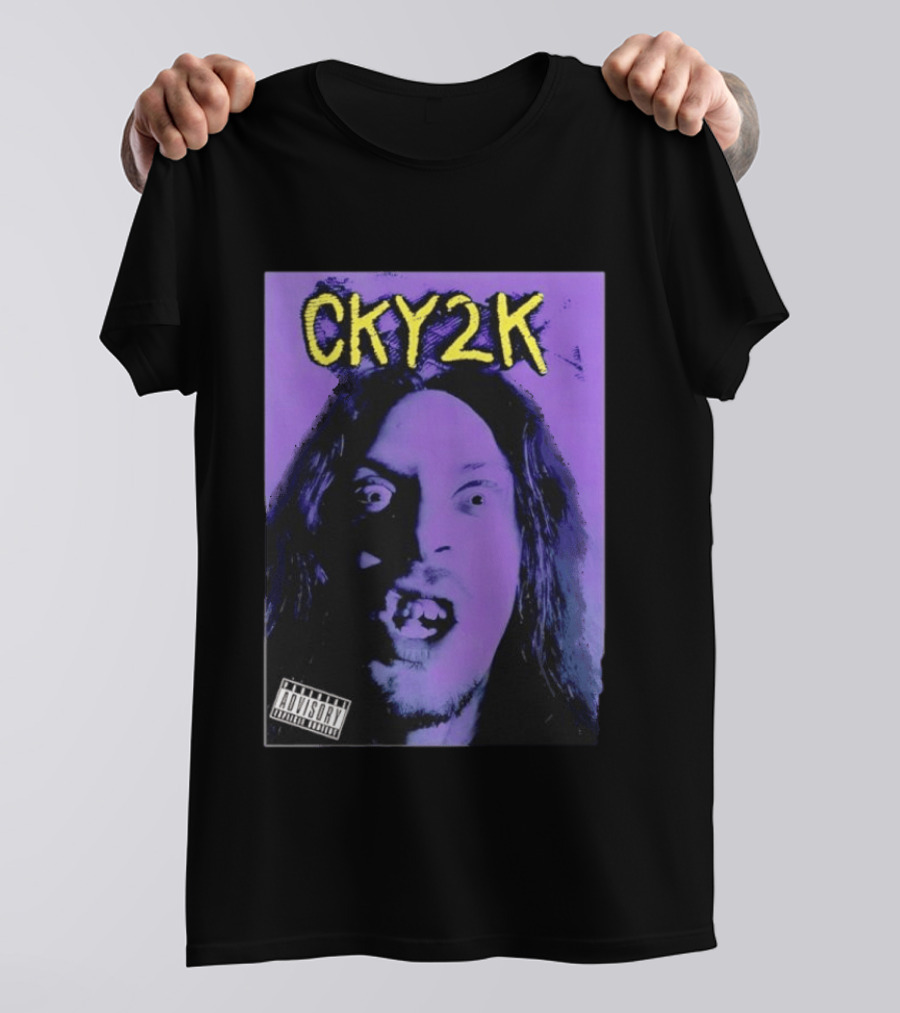 CKY2K Brandon DiCamillo Purple Cover Explicit Content T-Shirt