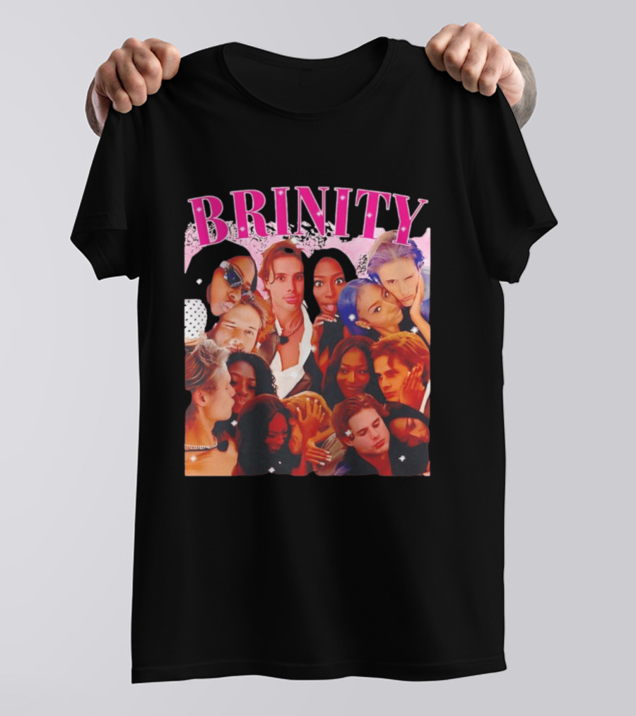 BRINITY Collage Of Couples Moments Embracing Love And Connection T-Shirt