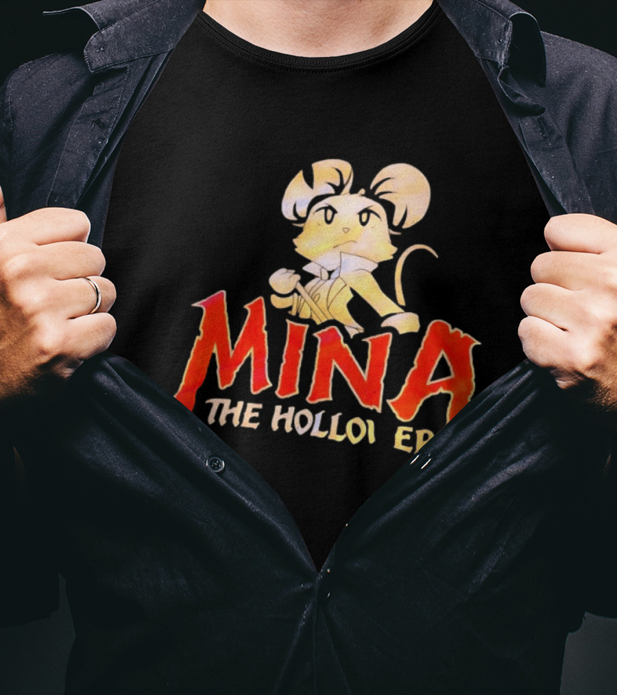 Mina The Hollower Vintage Illustration With Character Image T-Shirt