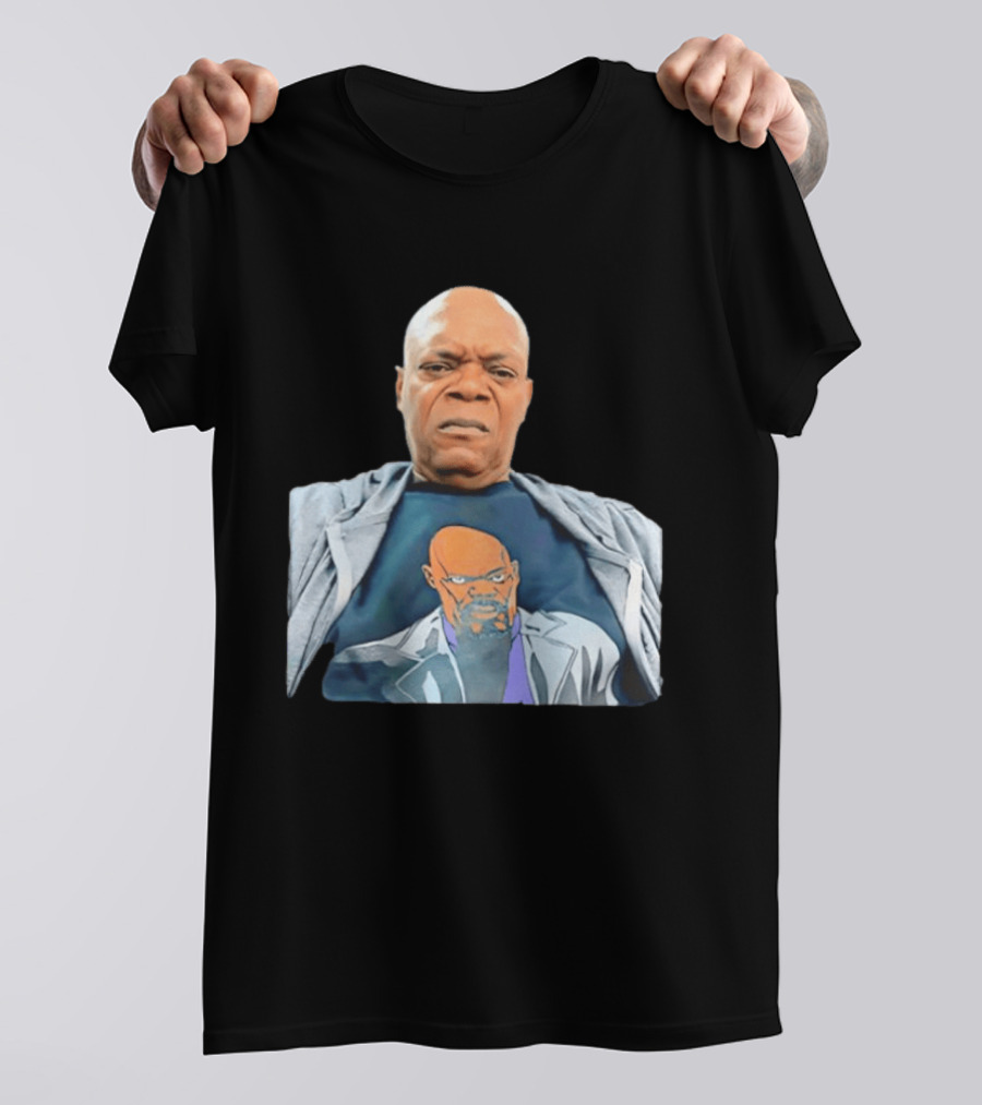 Samuel L Jackson Nick Fury Marvel Cinematic Universe Marvel Studios T-Shirt