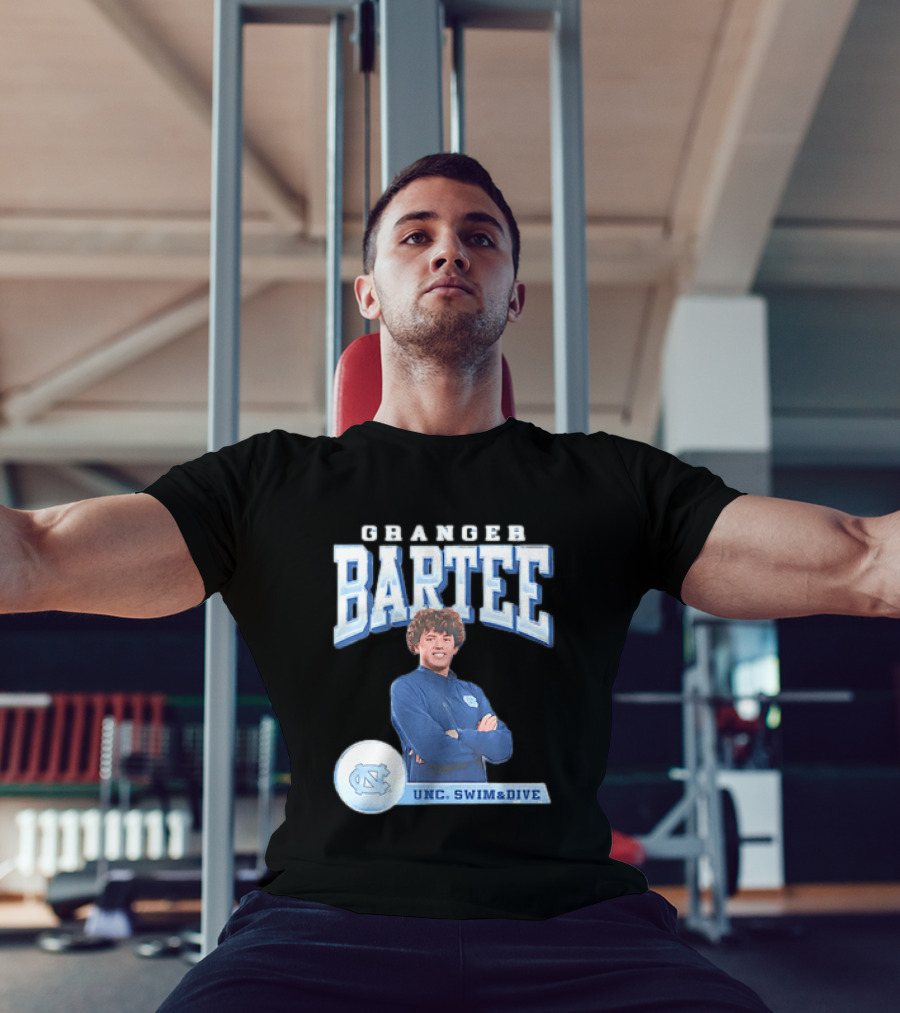 Granger Bartee UNC Swim & Dive North Carolina Tar Heels T-Shirt